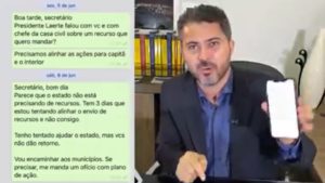 Marcos Rogério desmente governador e pede demissão do Secretário de Saúde e do Chefe da Casa Civil