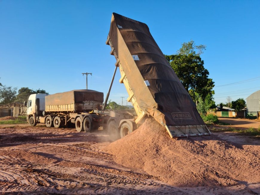 Governo atende produtores com a distribuição de mais de 3 mil toneladas de calcário no Cone Sul de Rondônia Governo atende produtores com a distribuição de mais de 3 mil toneladas de calcário no Cone Sul de Rondônia