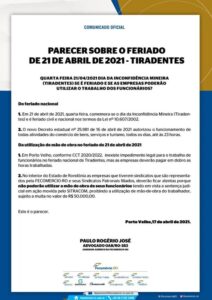 Empresas da Capital podem abrir no feriado, se pagarem hora extra em dobro; no interior Justiça proíbe Empresas da Capital podem abrir no feriado, se pagarem hora extra em dobro; no interior Justiça proíbe