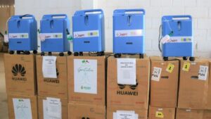 Governo de Rondônia recebe 50 concentradores de oxigênio cedidos pelo Amazonas Governo de Rondônia recebe 50 concentradores de oxigênio cedidos pelo Amazonas