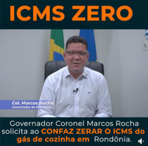 Governador pede autorização para zerar ICMS sobre o gás de cozinha Governador pede autorização para zerar ICMS sobre o gás de cozinha