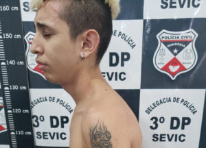 Polícia prende ladrão filmado correndo com tv roubada Polícia prende ladrão filmado correndo com tv roubada
