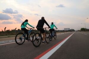 Prefeitura de Porto Velho instala ciclofaixa no Espaço Alternativo Prefeitura de Porto Velho instala ciclofaixa no Espaço Alternativo