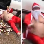 Papai Noel de ressaca viraliza na internet neste sábado de Natal; veja vídeo