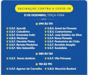 Vacina contra Covid em Porto Velho: Veja quem pode ser vacinado