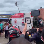 Vídeo: Homem e mulher são presos após tiroteio no bairro Areal em Porto Velho