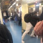 Mulher se recusa a usar máscara em metrô e é expulsa à força por outra passageira; veja vídeo